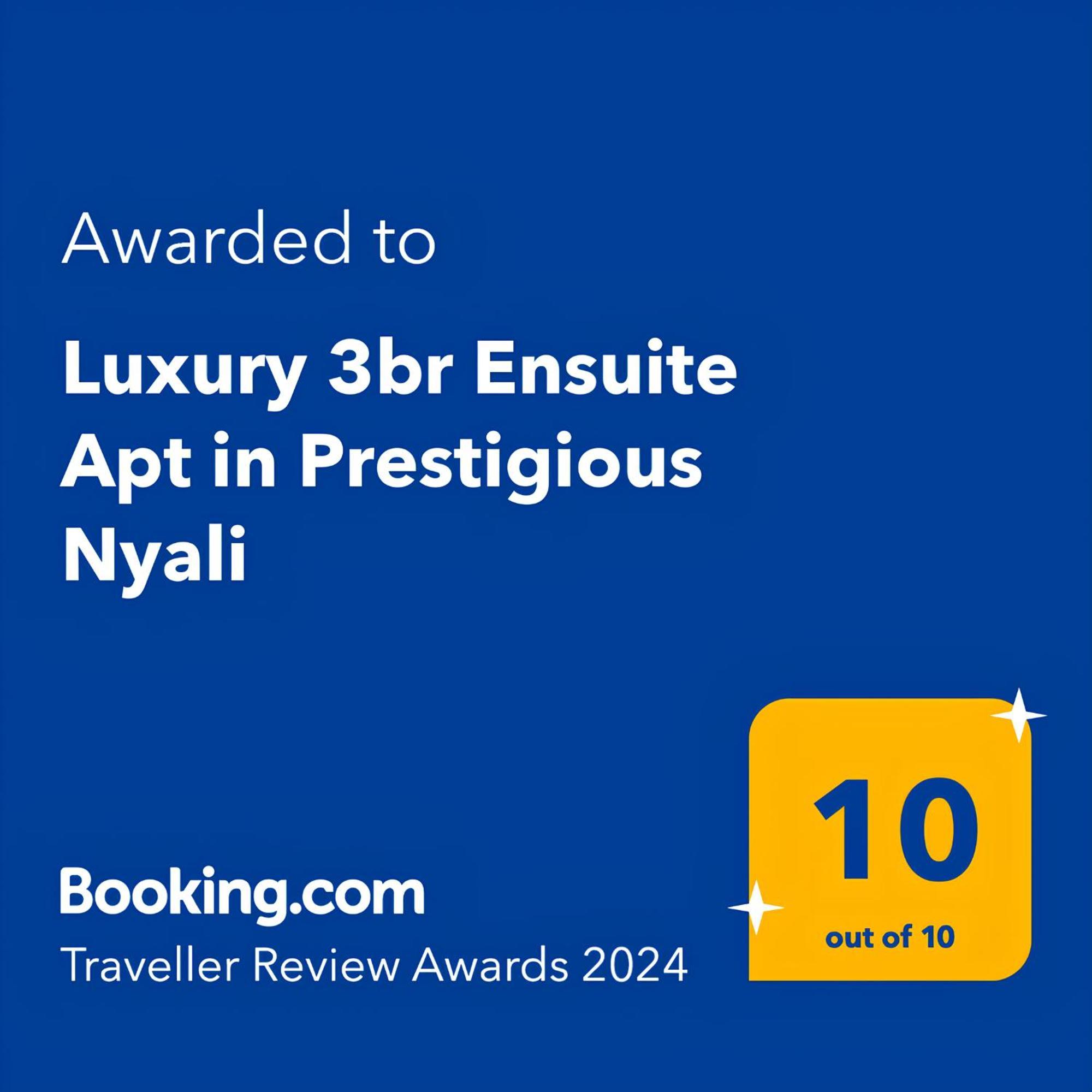 Luxury 3Br Ensuite Apt In Prestigious Nyali Mombasa Luaran gambar