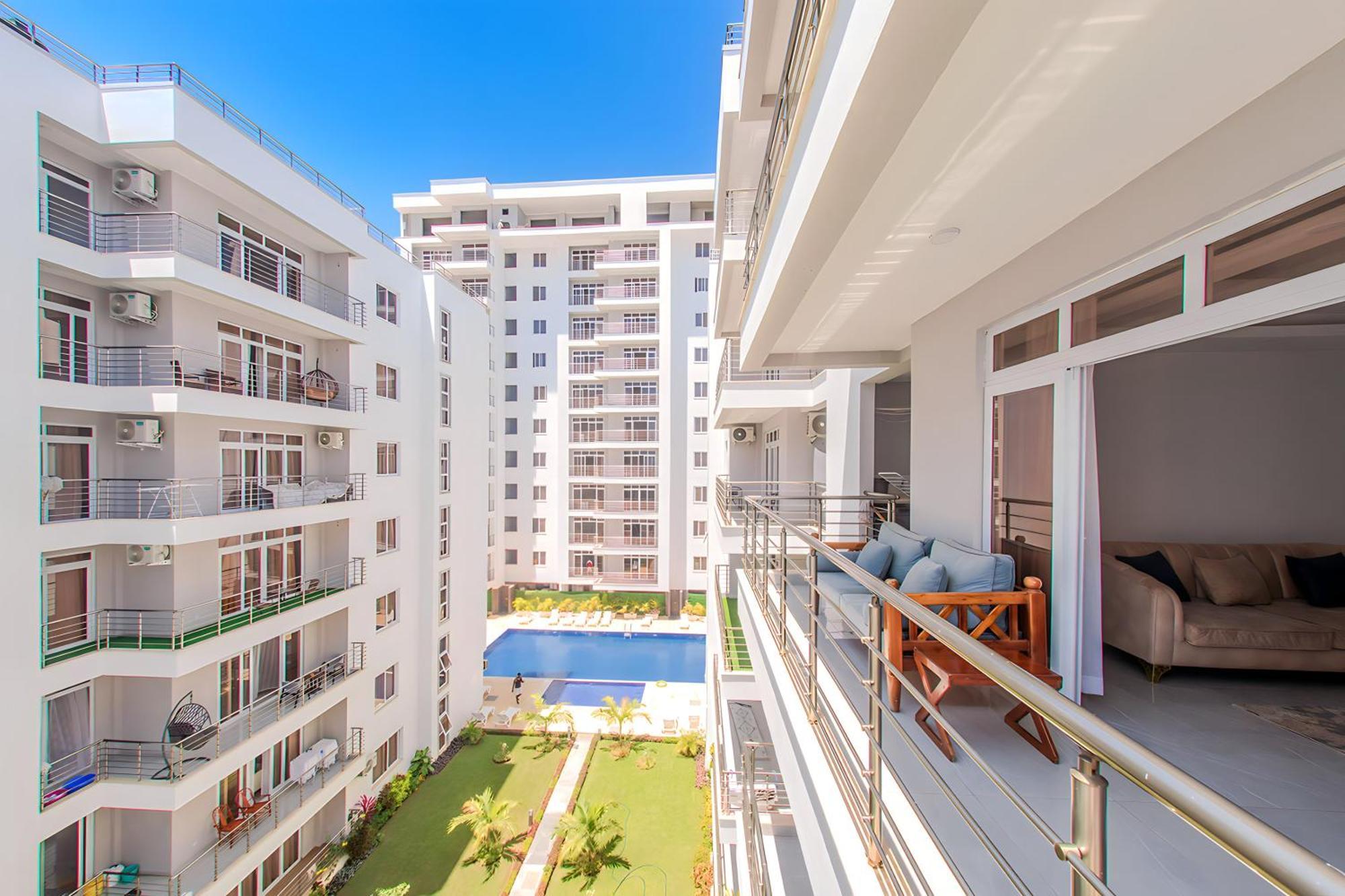 Luxury 3Br Ensuite Apt In Prestigious Nyali Mombasa Luaran gambar